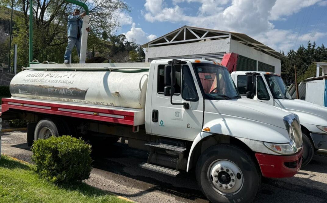 Pipas en Edomex (Foto: Especial)