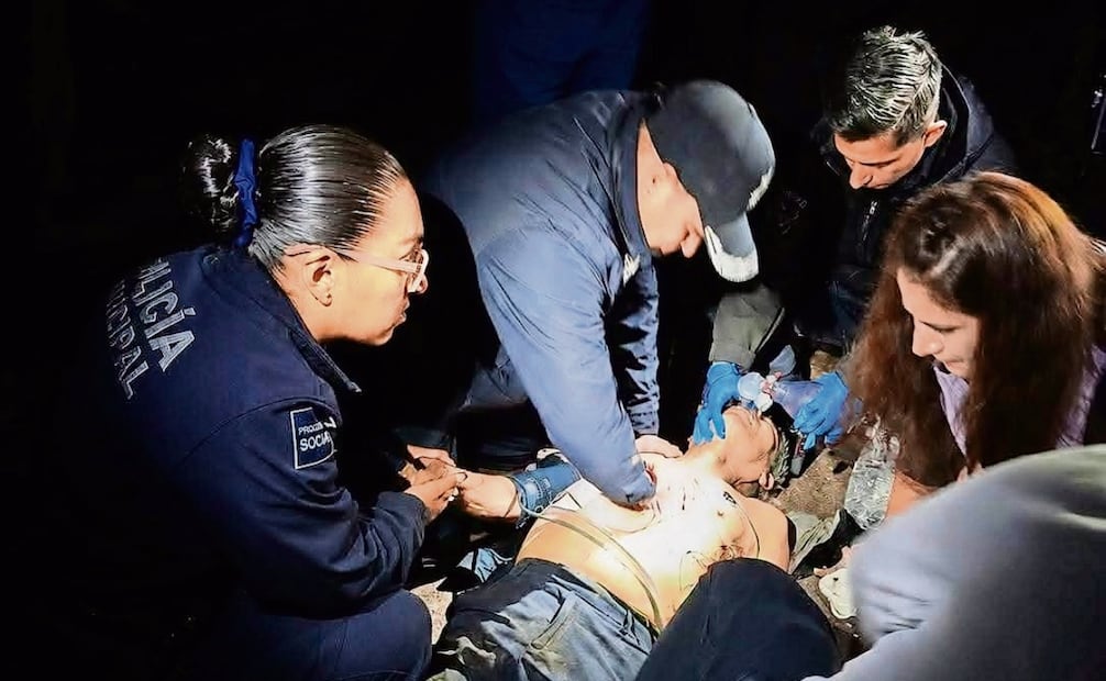 Un caudal arrastro a un abuelo, quien perdió la vida. Foto: Especial