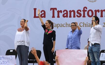 Ratifica Sheinbaum compromiso con bienestar de chiapanecos