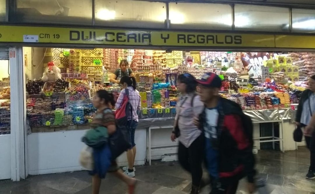 Local comercial dentro del Metro CDMX. Foto: (Metro CDMX)