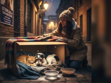 Frentes fríos en la CDMX: ¿Cómo ayudar a los perritos y gatitos callejeros de una forma sencilla?