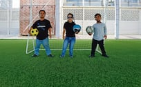 ¡Suerte, campeones! Jugadores listos para la Copa Internacional de Futbol de Personas de Talla Baja