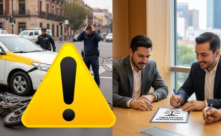 Libra prisión: Taxista y motociclista lesionado resolvieron choque con acuerdo reparatorio