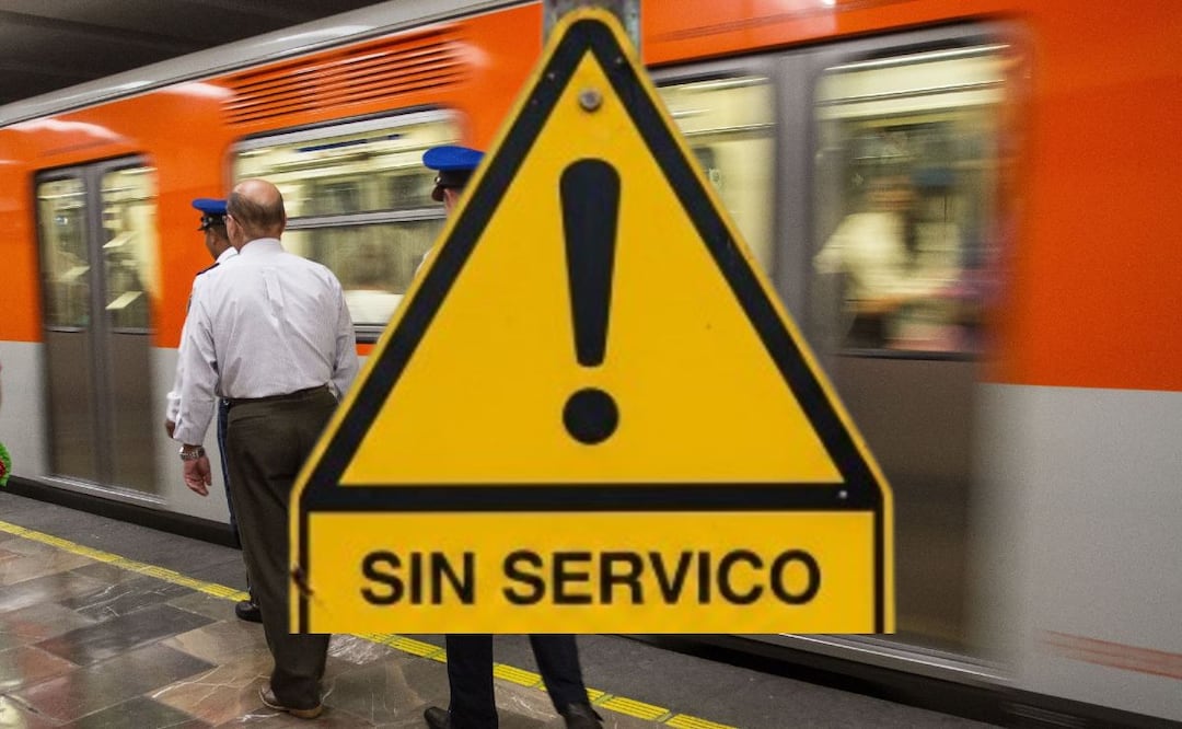 Metro CDMX sin servicio. Foto: (Cuartoscuro)