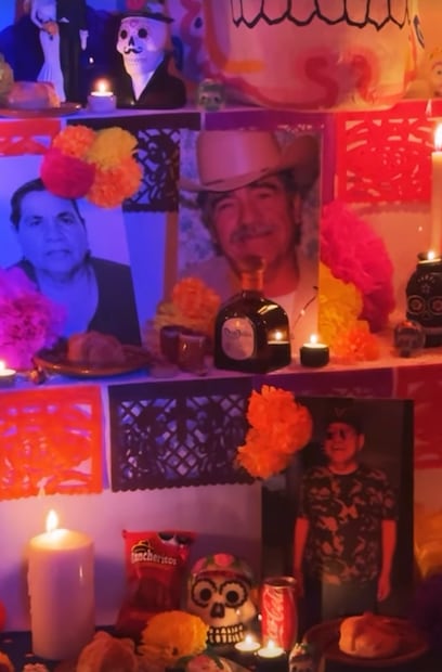 Ofrenda Angela y Nodal
Foto: Instagram
