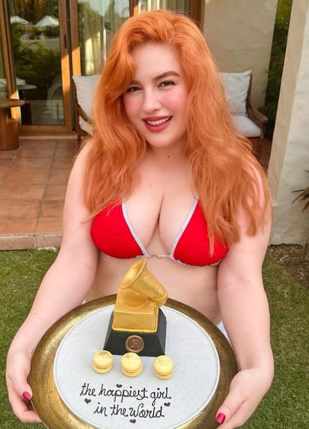 Victoria Kühne, la nueva novia de Cristian Castro (Foto: Instagram)