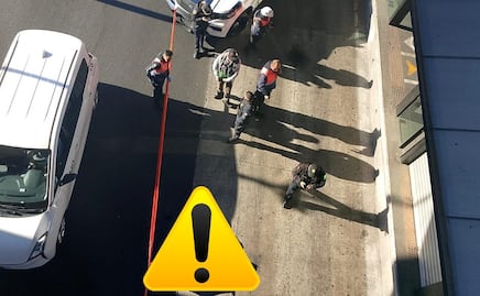 Aventón al más allá: Motociclista chocó y lanzó a su copiloto en caída libre 10 metros