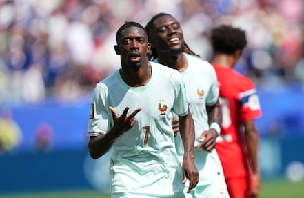 Dembélé firma triplete ante Noruega y Francia arrasa rumbo a dieciseisavos