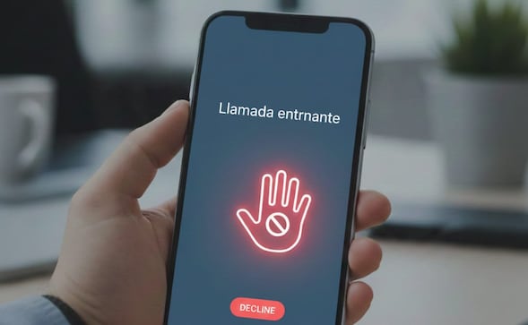 ¿Por qué nunca deberías colgar el teléfono en silencio cuando recibes una llamada de spam?