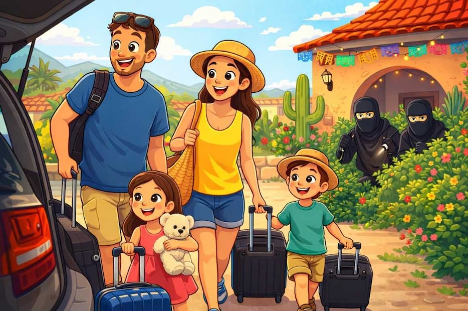 ¿Dejarás tu casa sola en Semana Santa? Evita robos durante las vacaciones con estas recomendaciones. Foto: (IA)