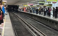 Caos en el Metro CDMX: Lluvias provocan afectaciones en varias Líneas
