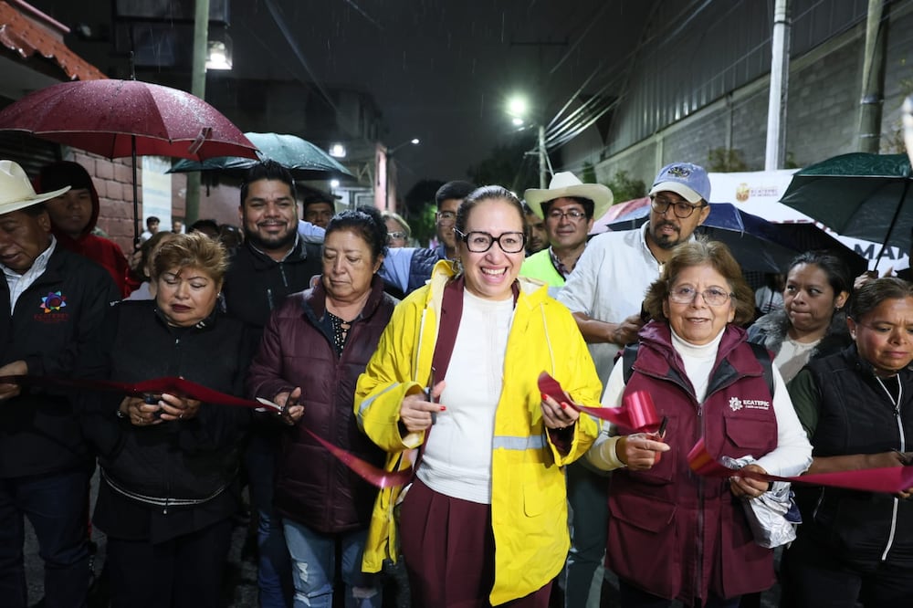 Ecatepec iluminado (Foto: Especial)