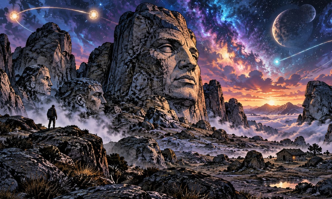 Marcahuasi: El misterioso lugar donde las montañas parecen tener rostros (Foto: Creada con IA)