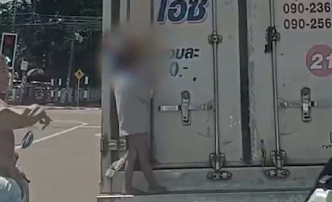 Niño de 4 años viaja 10 kilómetros agarrado a un camión y sobrevive de milagro (Foto: Captura de video)