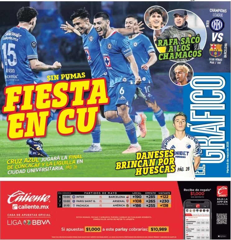 Portada El Gráfico | Martes 6 de mayo 2025