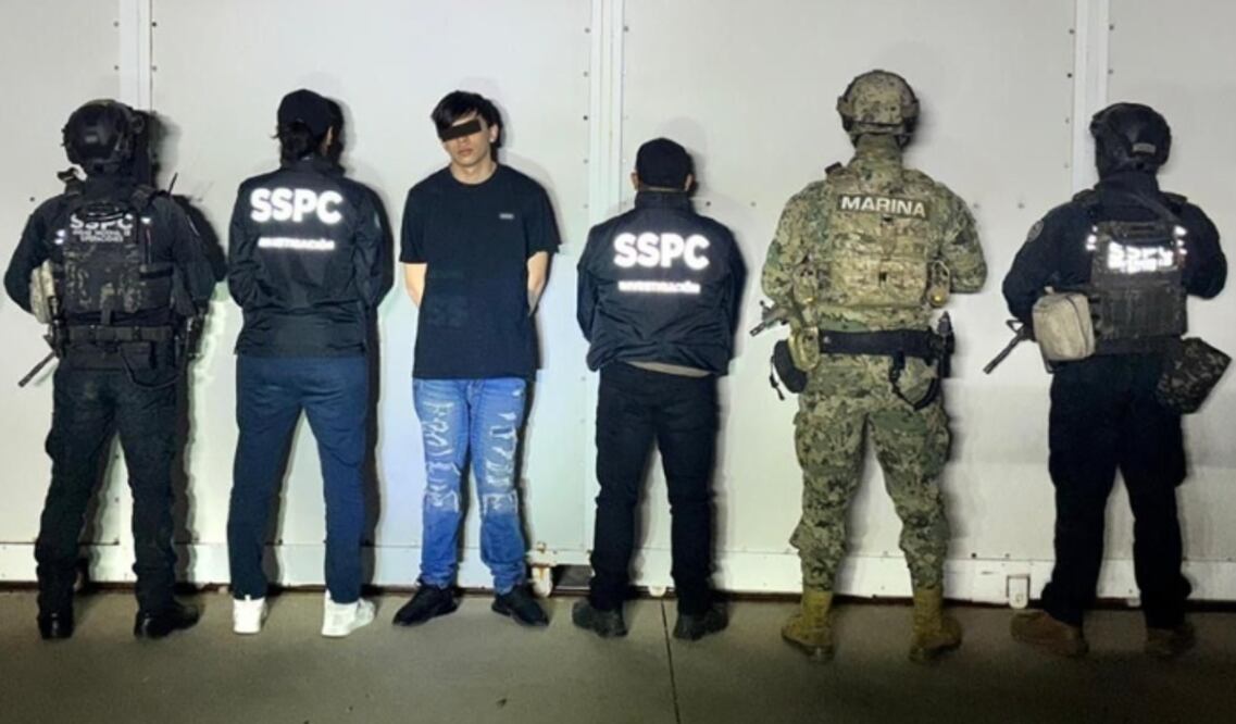 Aprehenden al L12, presunto sicario del CJNG ligado a múltiples homicidios (Foto: Especial)