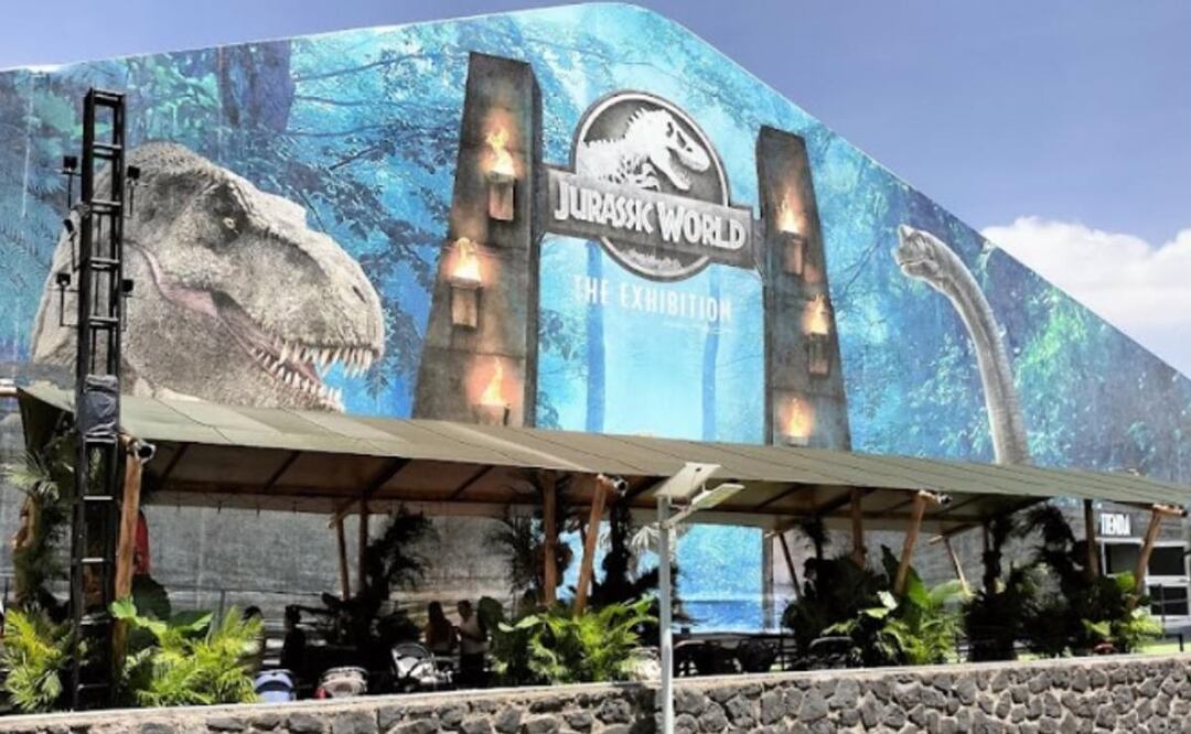 Se roban dinosaurio valuado en 2 millones de exposición en Perisur