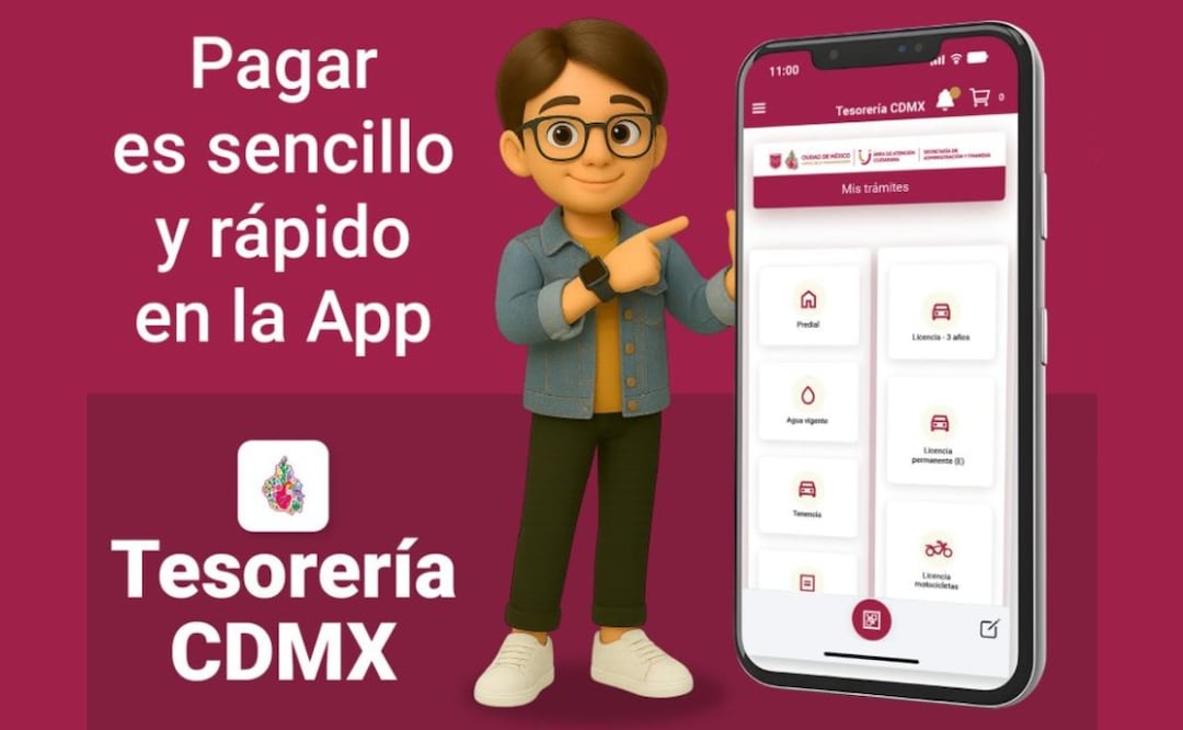 Imagen: Tesorería CDMX (Predial CDMX: ¿Cómo pagarlo desde el celular y evitar largas filas?)