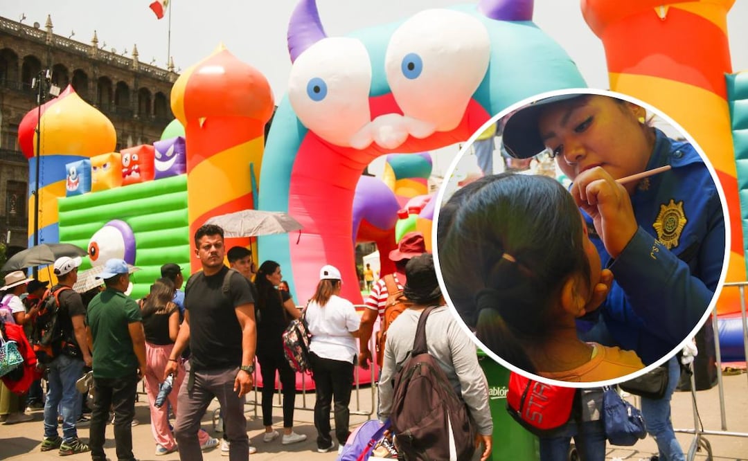 Foto: Cuartoscuro (Zocalito: Celebra el Día del Niño GRATIS en el Zocalo de la CDMX ¿qué actividades y juegos hay?)
