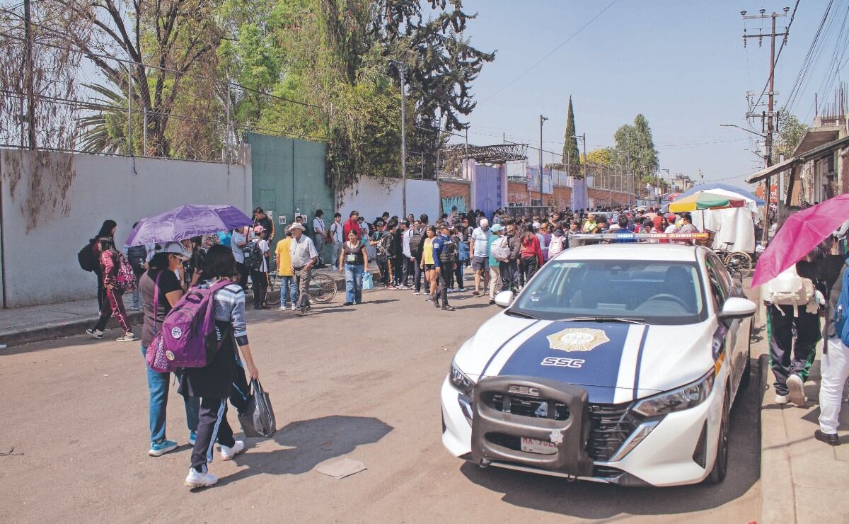 Refuerzan vigilancia en secundaria de Tláhuac tras agresión a alumno