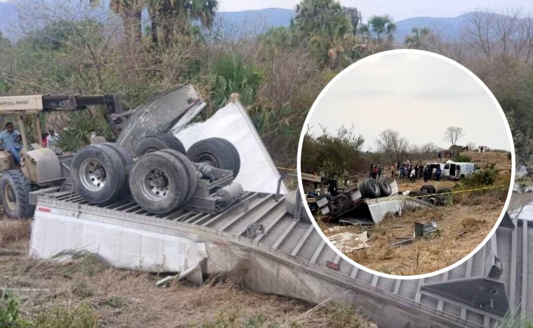 Foto: Especiales (Abuelito fallece al querer robarse un costal de azúcar de un tráiler que se volcó ¿cómo murió?)