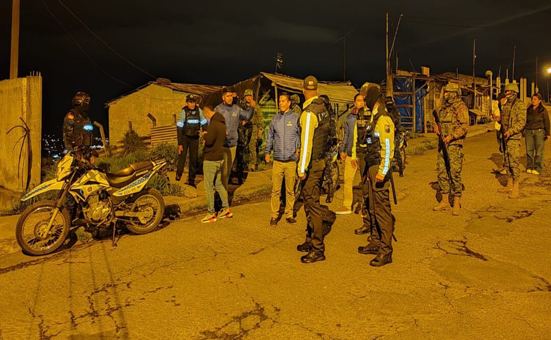 Ecuador mete presión a delincuentes