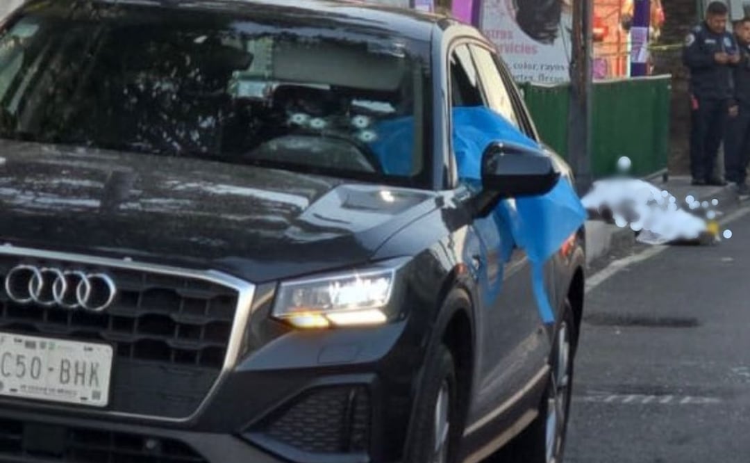 Asesinan a funcionarios en Calzada de Tlalpan. Foto: (Yara Silva)