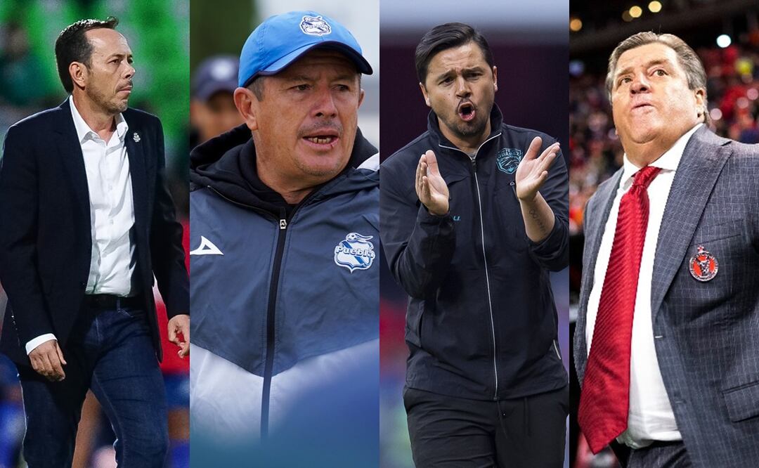 La Liga MX está al mando de extranjeros, sólo hay cuatro técnicos mexicanos en el Clausura 2024