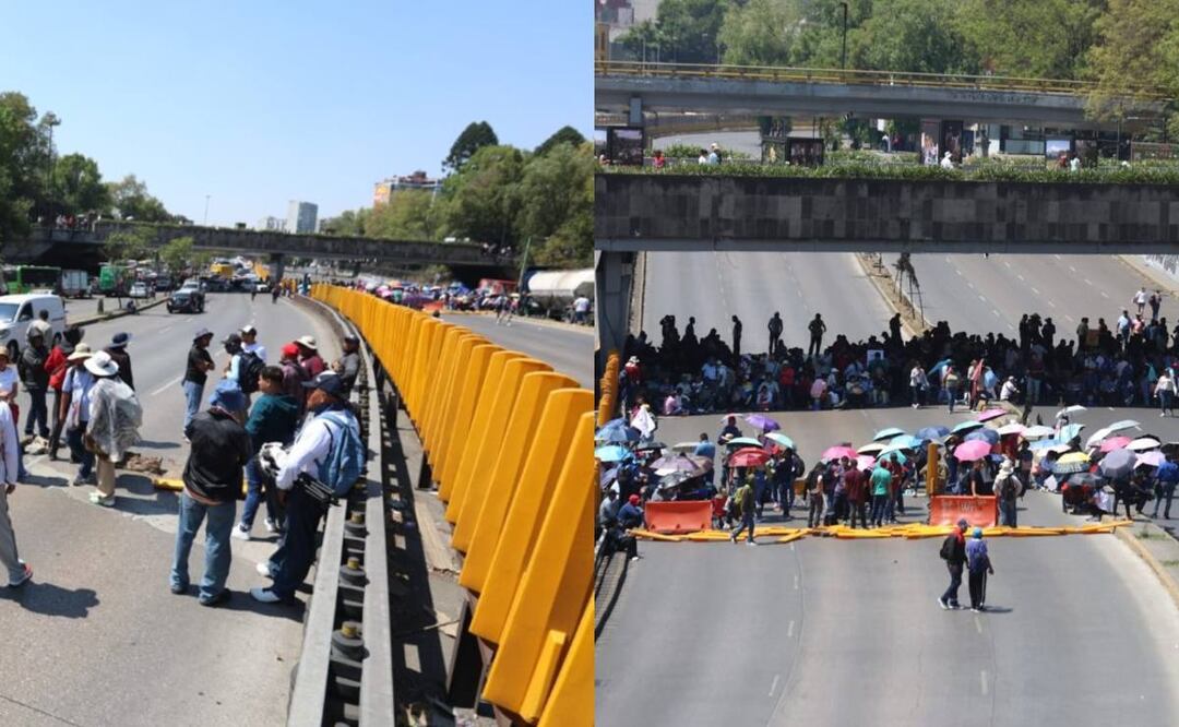 Mega Marcha de la CNTE. Foto: (Francisco Rodríguez. El Gráfico)
