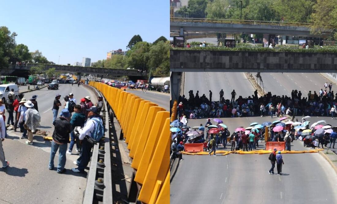 Mega Marcha de la CNTE. Foto: (Francisco Rodríguez. El Gráfico)