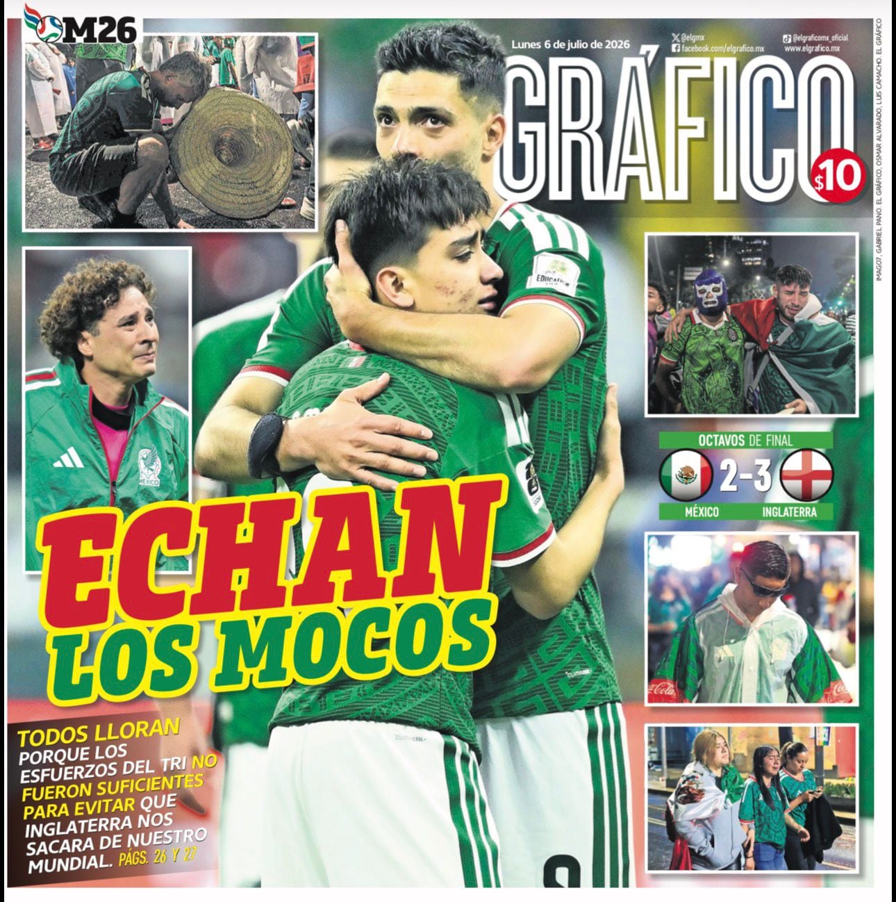 Portada El Gráfico | Lunes 6 de Julio de 2026