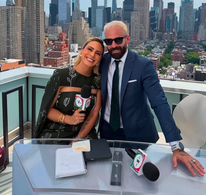 Valeria Marín junto a Marc Crosas (Vía: Instagram)