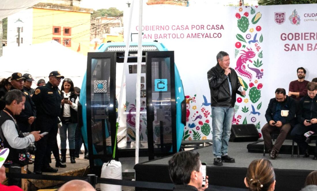 Foto: X (Línea 5 del Cablebús CDMX: ¿Cuál es su avance y qué dice Semovi?)