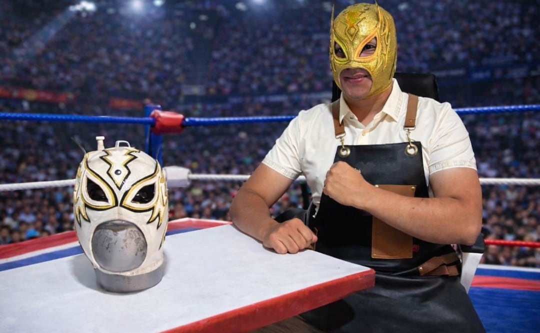 Tadek Mask: de luchador a creador de máscaras de lucha libre. Foto: (Especial)