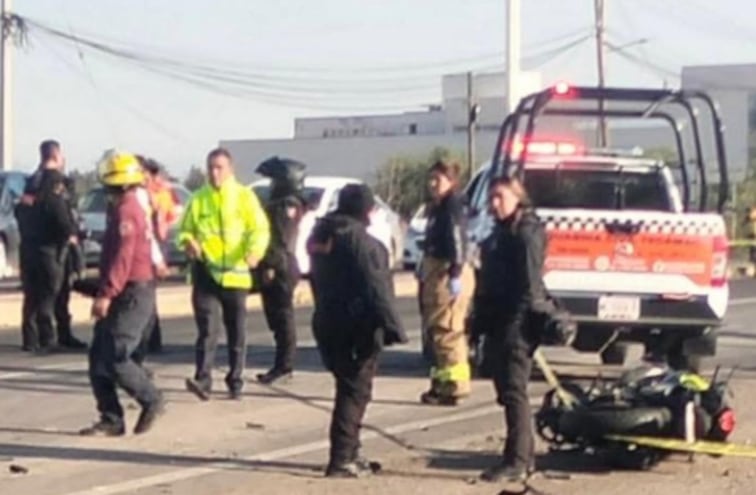 Biker muere frente al IMSS de Tecámac, horas después de que un borracho atropellara a una familia