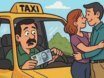 "Me quedé en shock": Taxista cuenta la infidelidad que presenció en pleno viaje