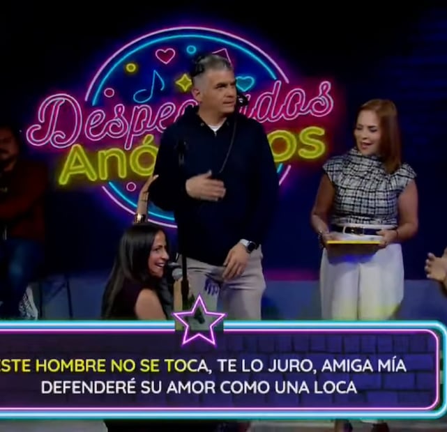 Joanna Vega-Biestro bailadolé a compañero (Vía: Imagen TV)