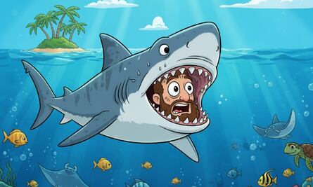 Biólogo mexicano vive un infierno bajo el agua tras ataque de tiburón