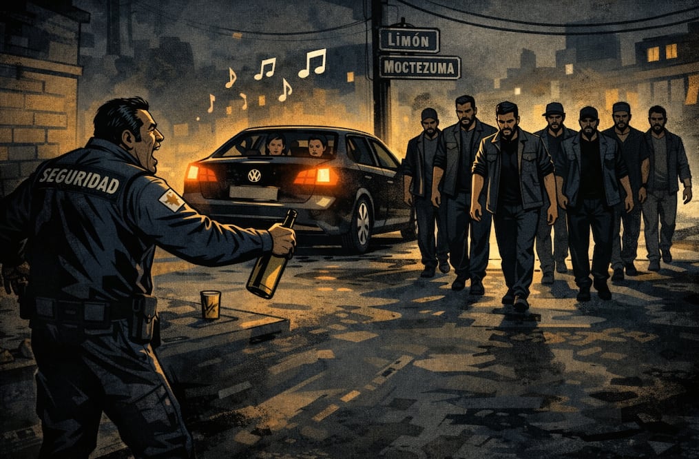 ¡Horror en CDMX! Policía muere tras discusión por música alta en GAM (Foto: Creada con IA)