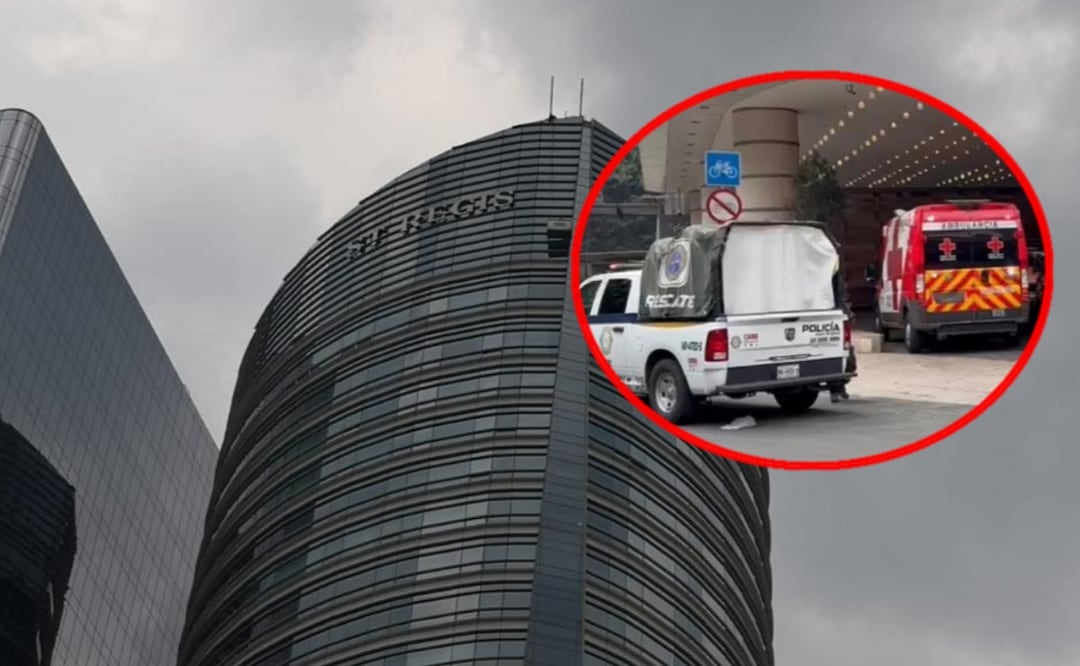 Pánico en hotel St Regis: Trabajador queda atrapado en andamio del piso 34 (Foto: Yara Silva)