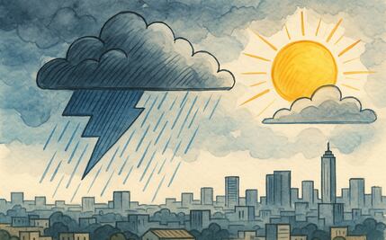 Calor y un poco del lluvia se prevé para las próximas horas en el Valle de México