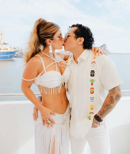 Edwin Luna y Kimberly Flores (Vía: Instagram)