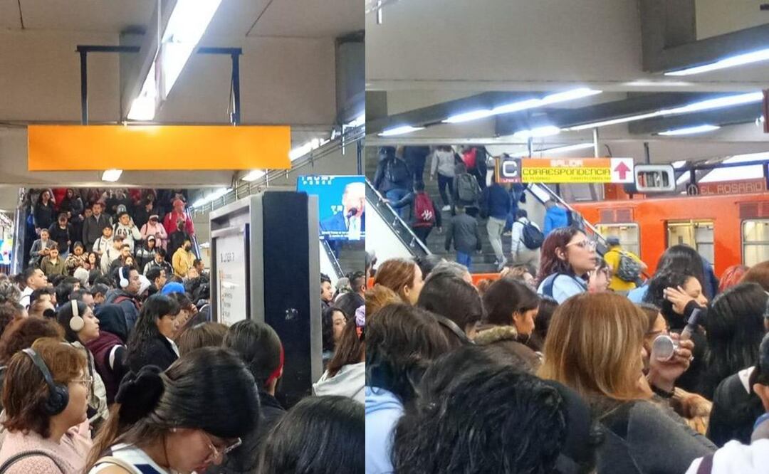 Línea 7 del Metro CDMX. Foto: (Redes Sociales)