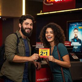¡Cine a mitad de precio! Descubre cómo obtener 2x1 en todas tus visitas