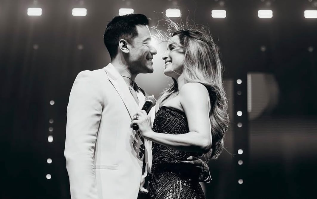 Carlos Rivera y Cynthia Rodríguez (Vía: Instagram)