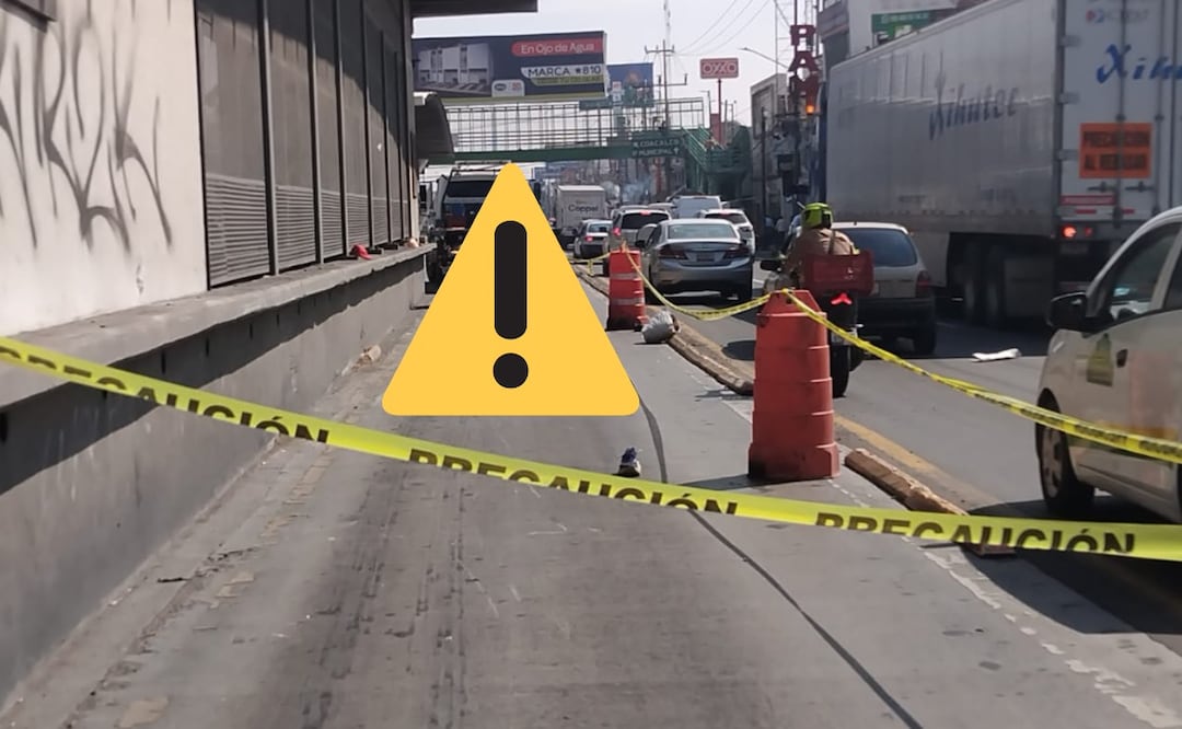 Biker invade carril del Mexibús y mata a abuelito, en Ecatepec (Foto: Tania Aguilar)