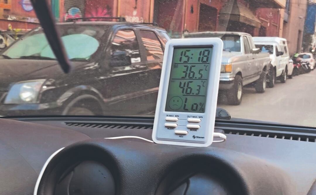 Altas temperaturas vuelven peligroso manejar, conductores lo califican como un infierno