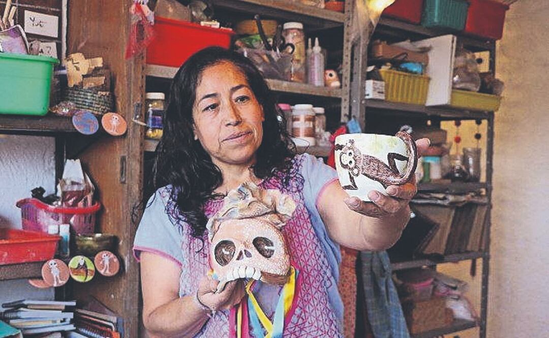 Talli Barro delita con joyerías y artesanías, así lo hacen