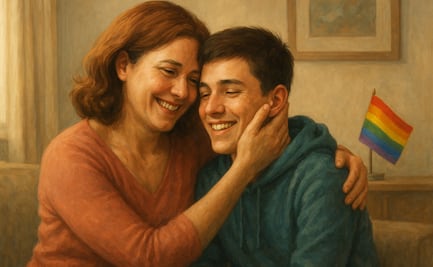  ¿Qué hacer si tu hijo o hija sale del clóset contigo? Consejos para madres y padres, según ChatGPT