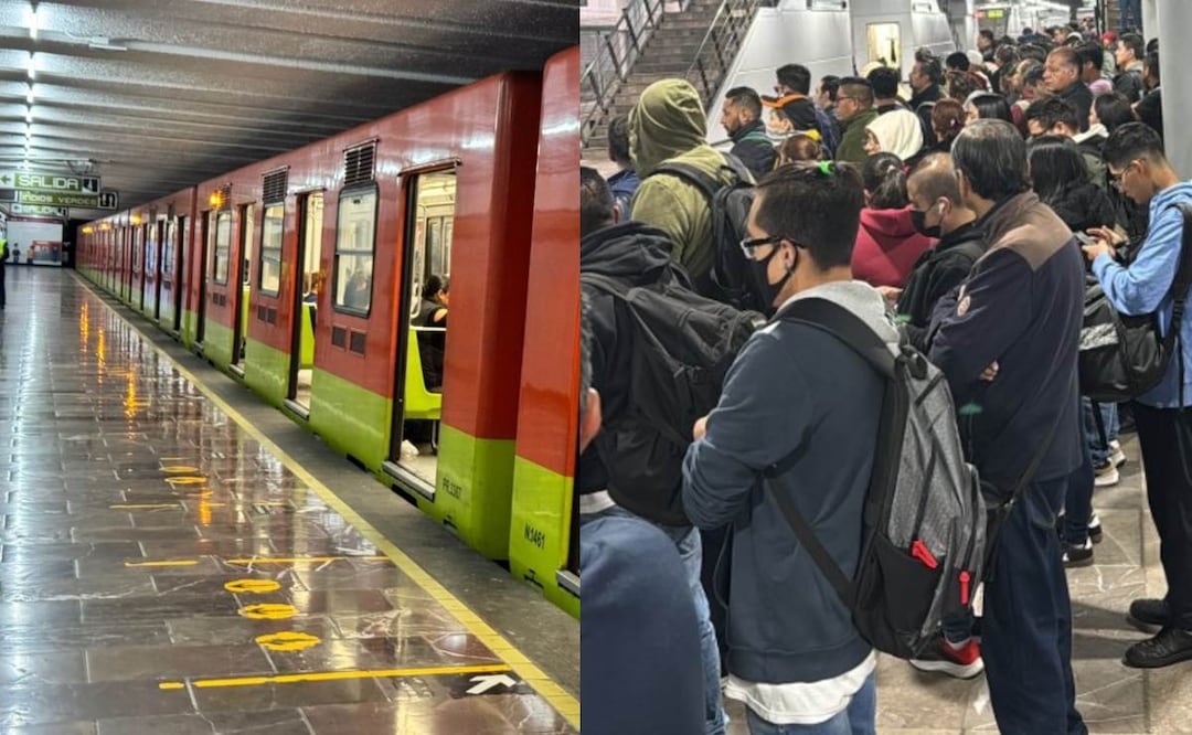 Línea 3 del Metro CDMX. Foto: (Abril Franco. El Gráfico)